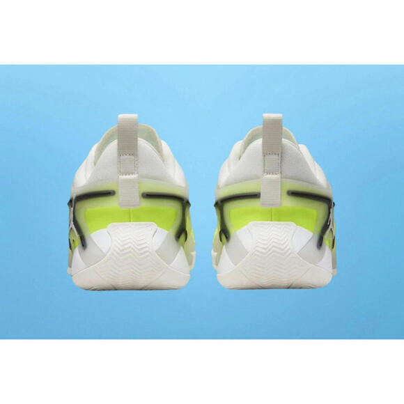 Nike Air Jordan Heir Basketball Shoes White Sail Volt FQ3858-107 Men Size 11.5 - Picture 7 of 10